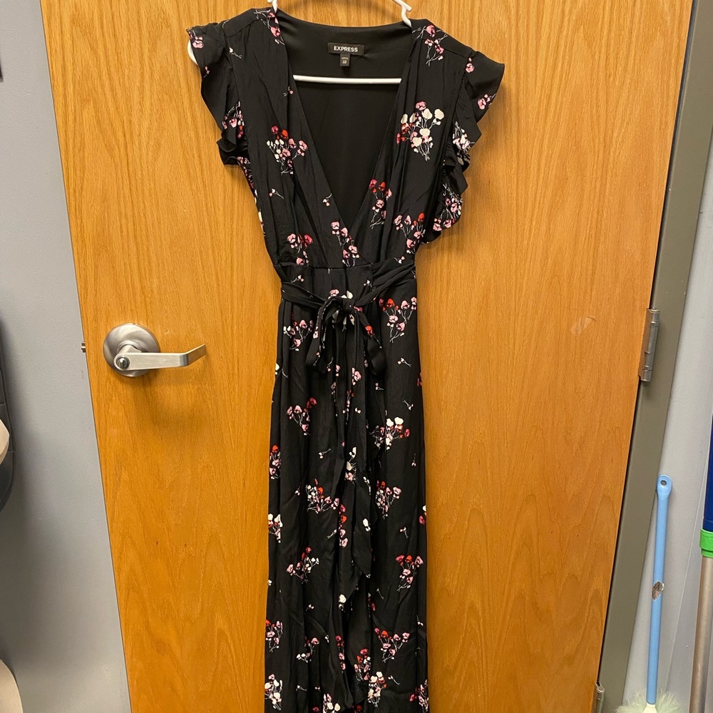 Express wrap dress.